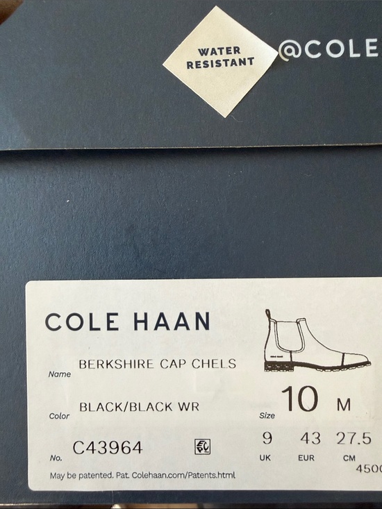 Amazon.com | Cole Haan Men Cole Haan Black Chelsea Boots Men 10